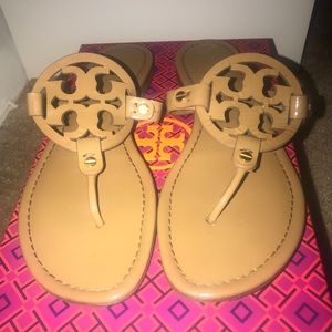 Tory Burch “Miller” Patent Sandal